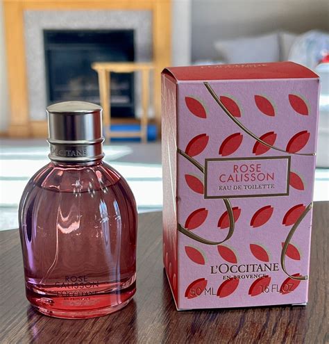 l'occitane rose calisson.